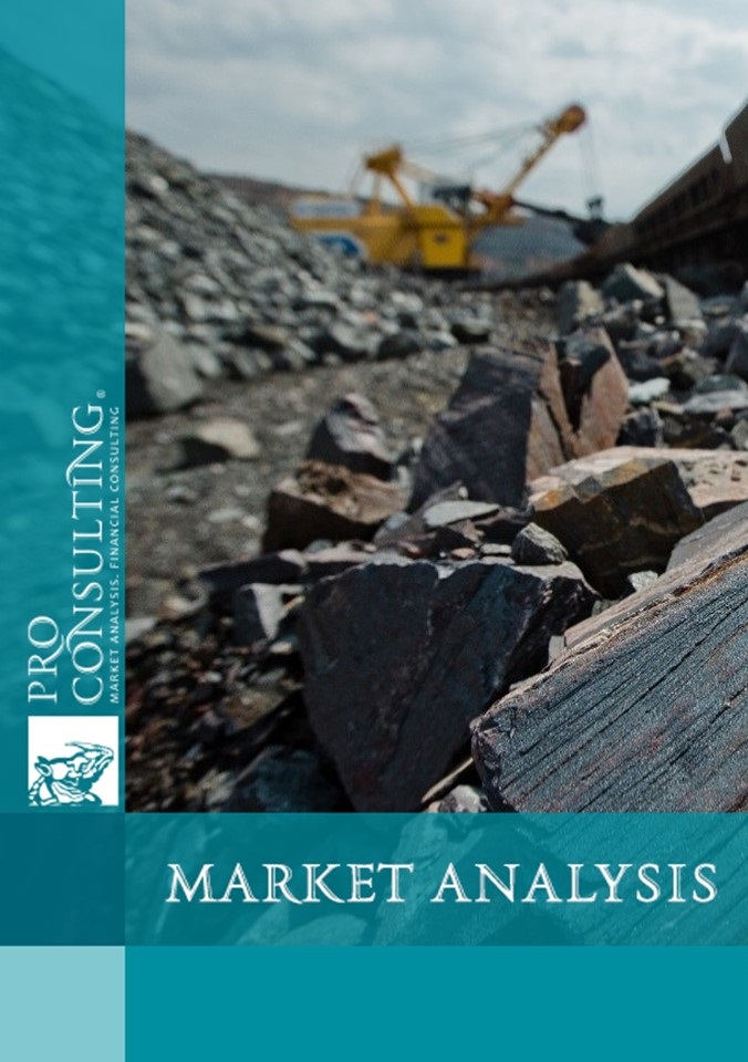 Market research report on raw materials and their processing products in Ukraine. 2022 year